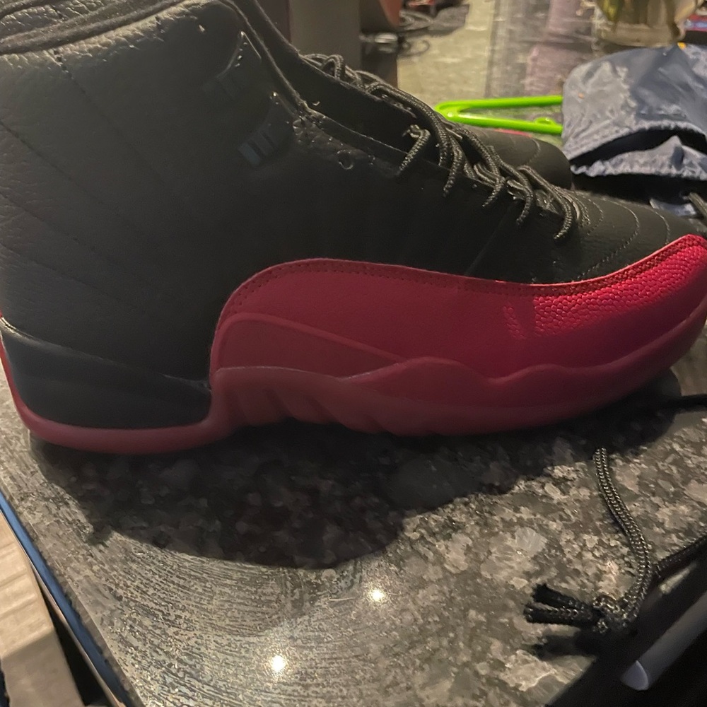 Jordan Black and Red High-Tops